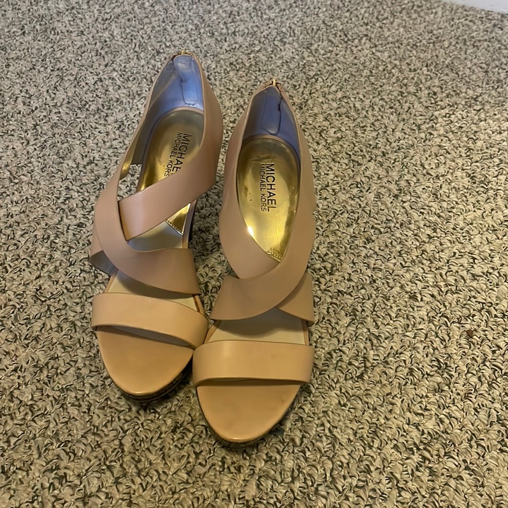 Michael Kors nude heels